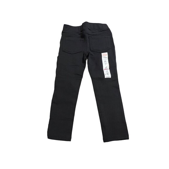Jumping Beans Jeans Pants Girls Size 3T Black Knit Elastic Waistband Pull on sty - Picture 3 of 5